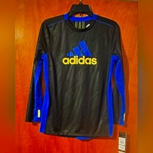 Adidas Boys Long Sleeve Shirt
